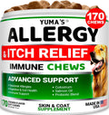Dog Allergy Relief Chews 170 Count Itchy Skin Relief – photo 1 of 6