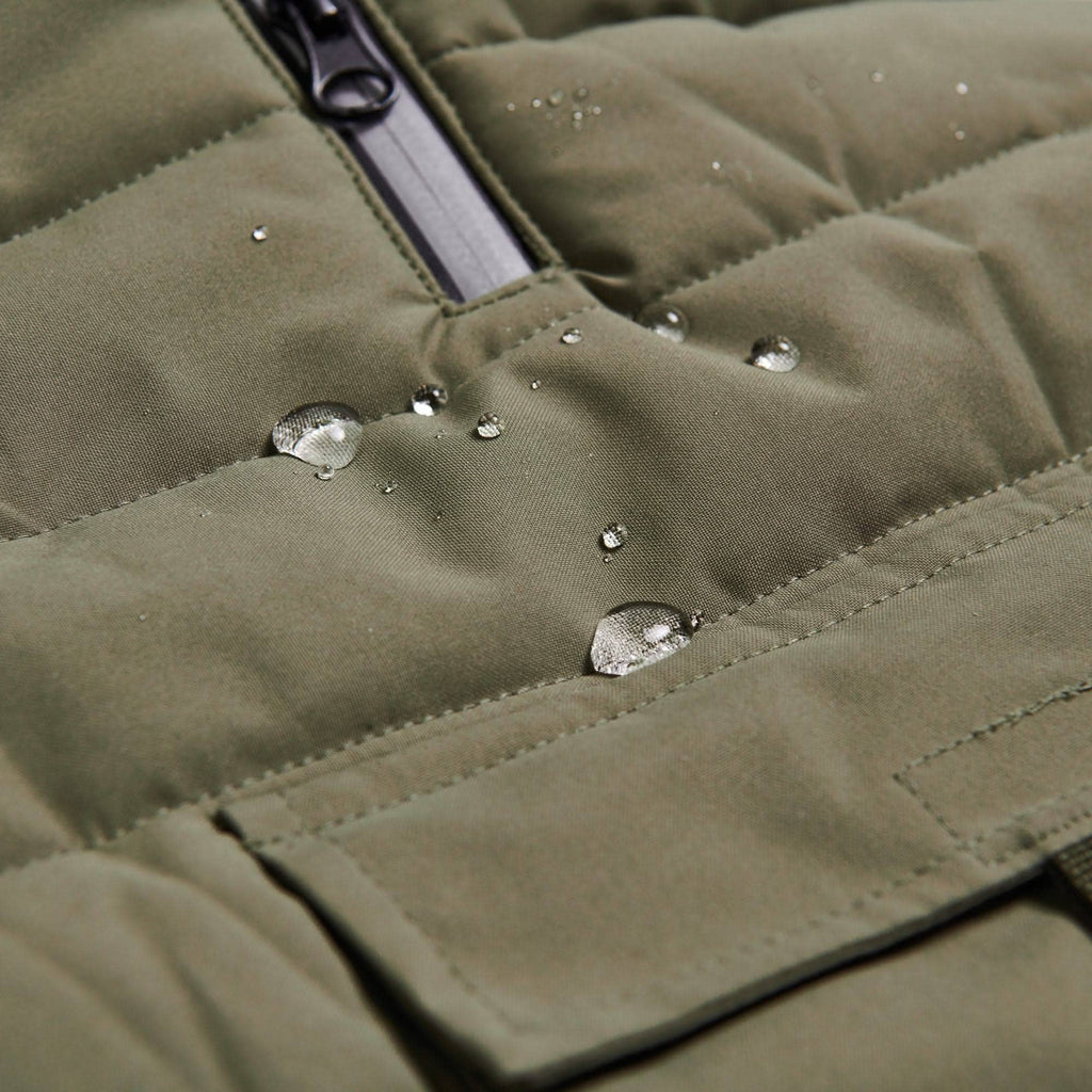 WarmShield Water-Resistant Dog Jacket – Olive – alternate view 7