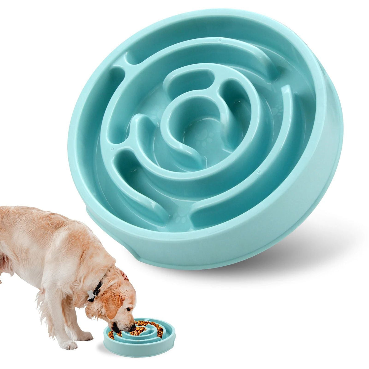Maze Slow Feeder Bowl for Dogs & Cats – Non-Slip, 20.5cm – alternate view 8