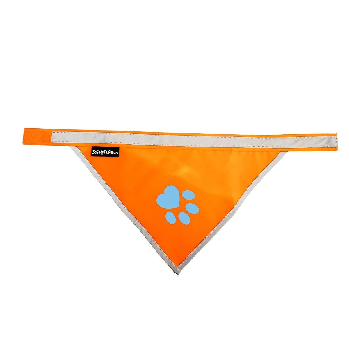 Reflective Dog Bandana Hi-Vis Blaze Orange Small – photo 1 of 6