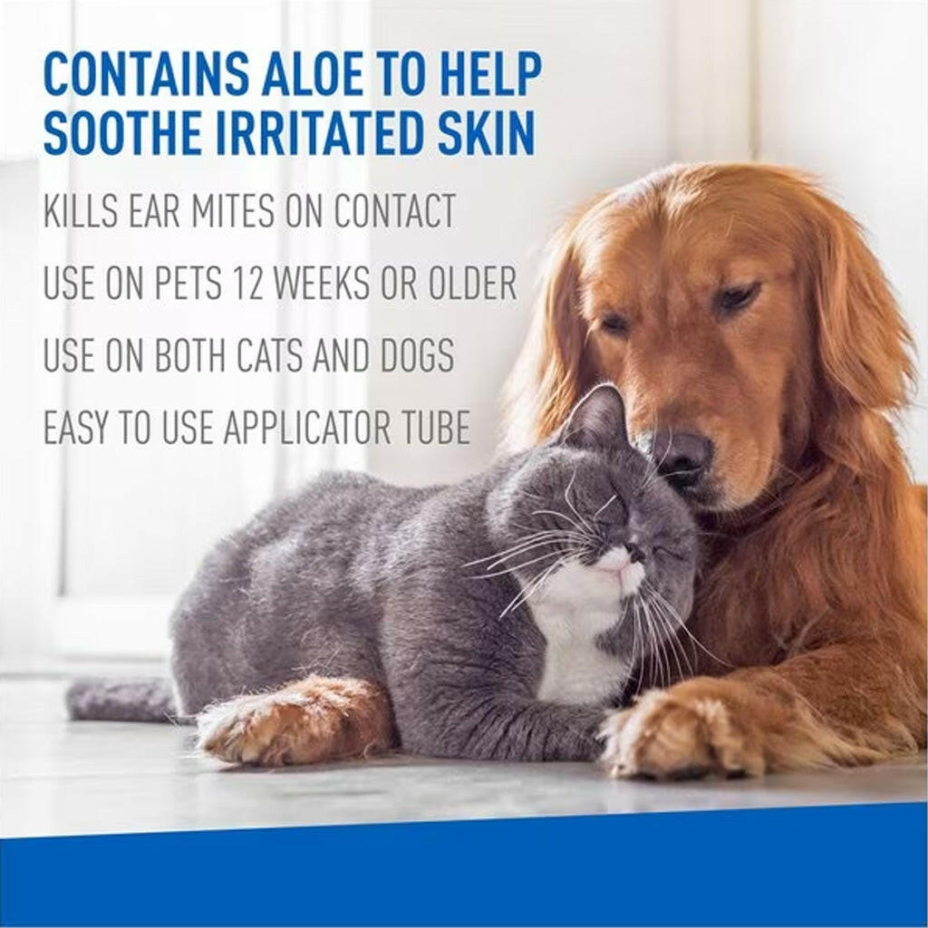 Adams Ear Mite Medication Dogs Cats – photo 5 of 6