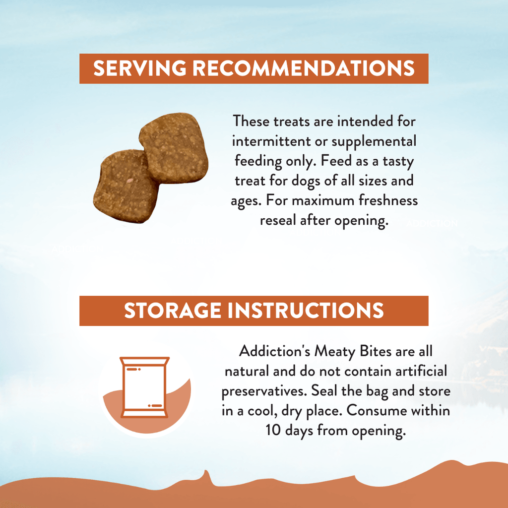Addiction Wild Kangaroo Dry Dog Food & Meaty Bites Dog Treats Bundle – alternate view 13