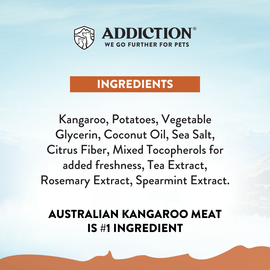 Addiction Wild Kangaroo Dry Dog Food & Meaty Bites Dog Treats Bundle – alternate view 11