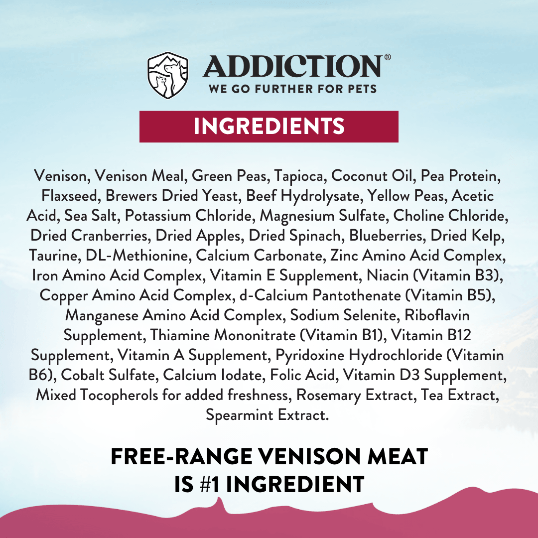 Viva La Venison dog food and treats bundle product image 5