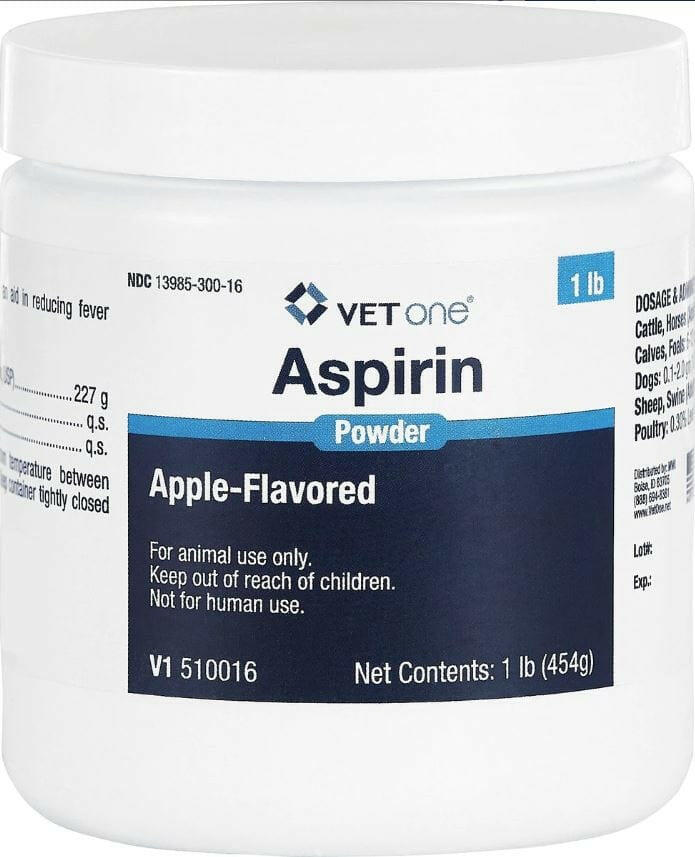 Apple-Flavored Aspirin Powder for Dogs 1 lb – photo 3 of 3