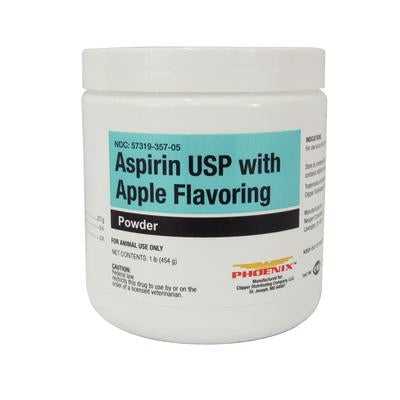 Apple-Flavored Aspirin Powder for Dogs 1 lb – photo 2 of 3