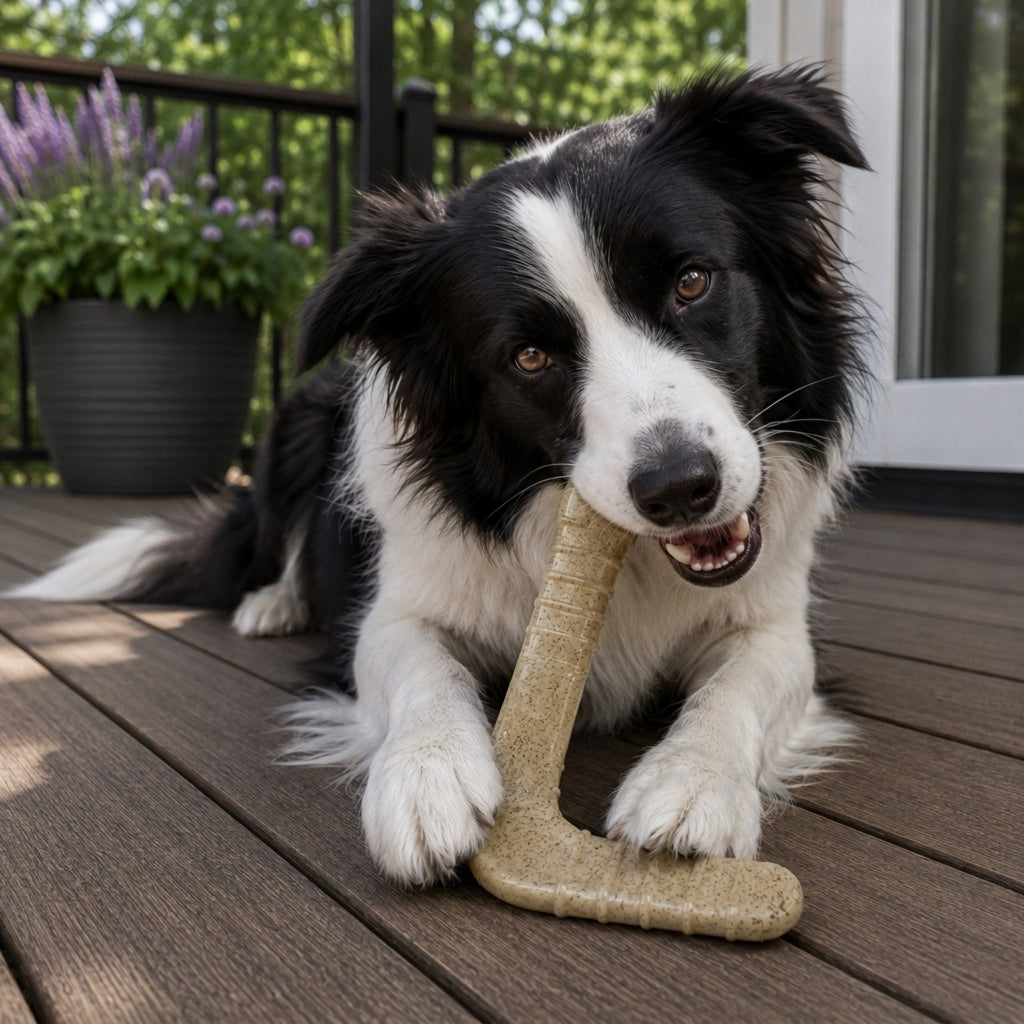SodaPup Hockey Stick nylon dog chew toy – photo 7 of 9