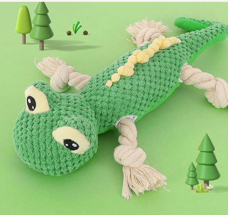 Bite-Resistant Squeaky Dog Toy – Molar Chew, Puppy – alternate view 3