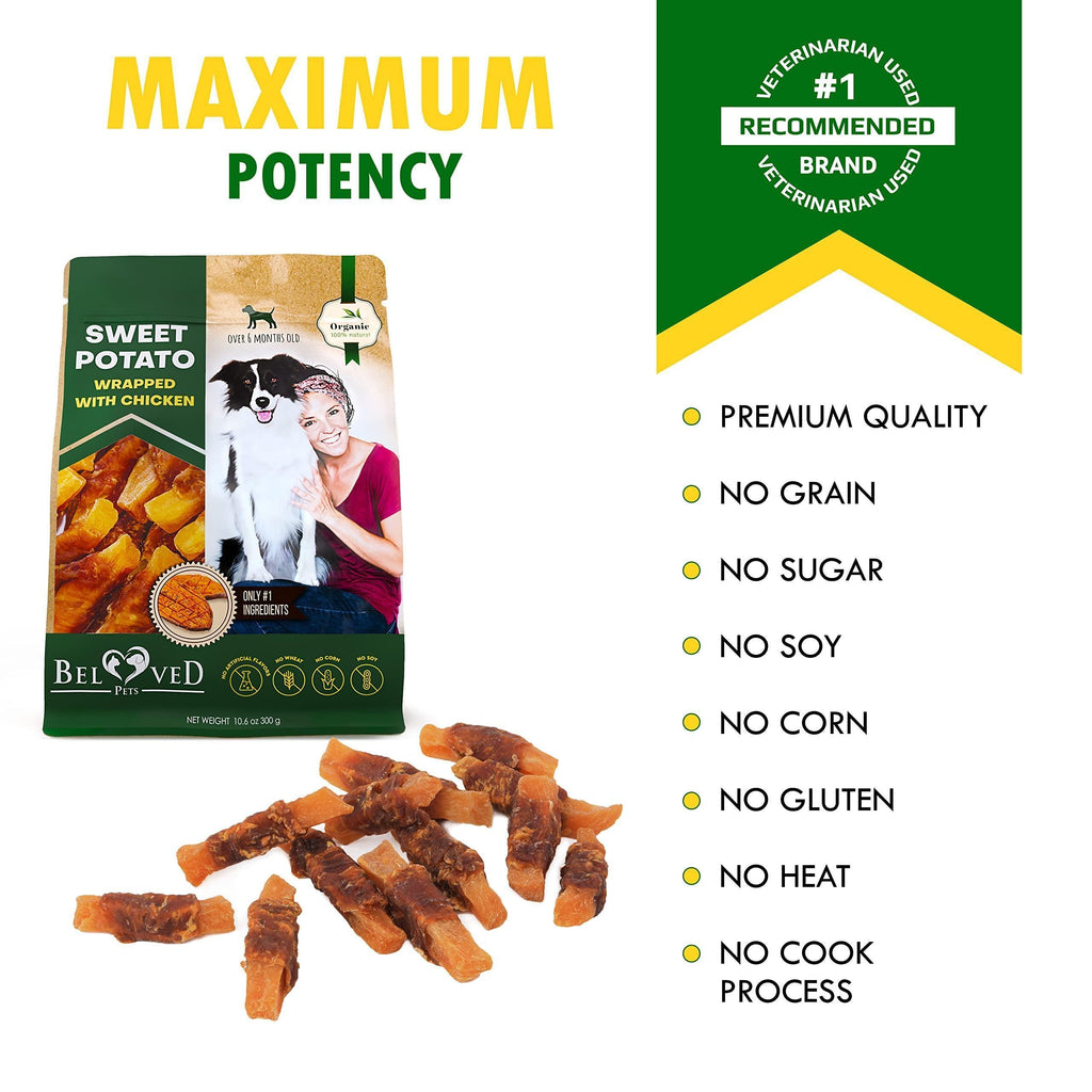 Sweet Potato and Chicken Chews for Dogs Grain-Free – photo 6 of 7