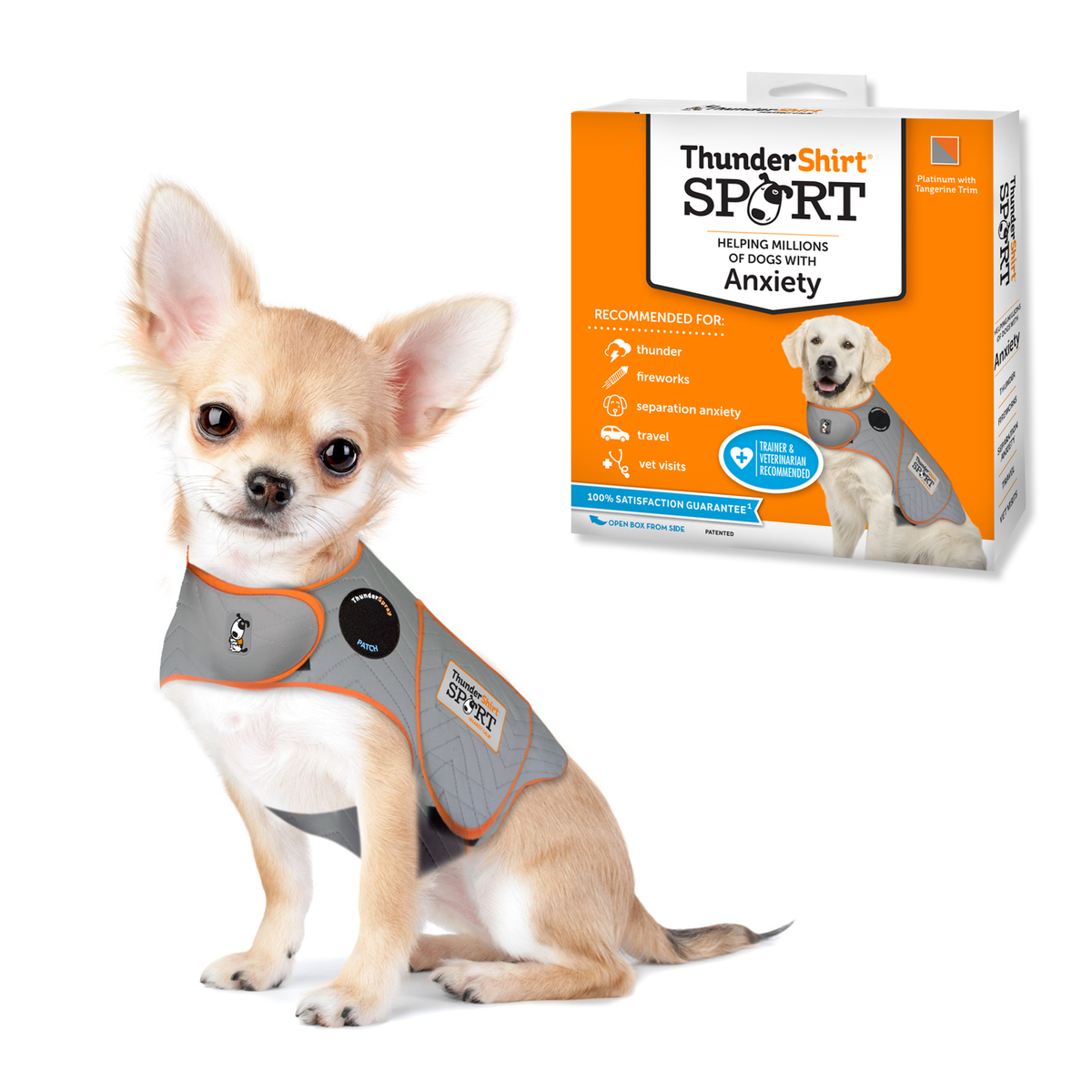 ThunderShirt Platinum Sport for Dogs – Anxiety Relief – alternate view 3