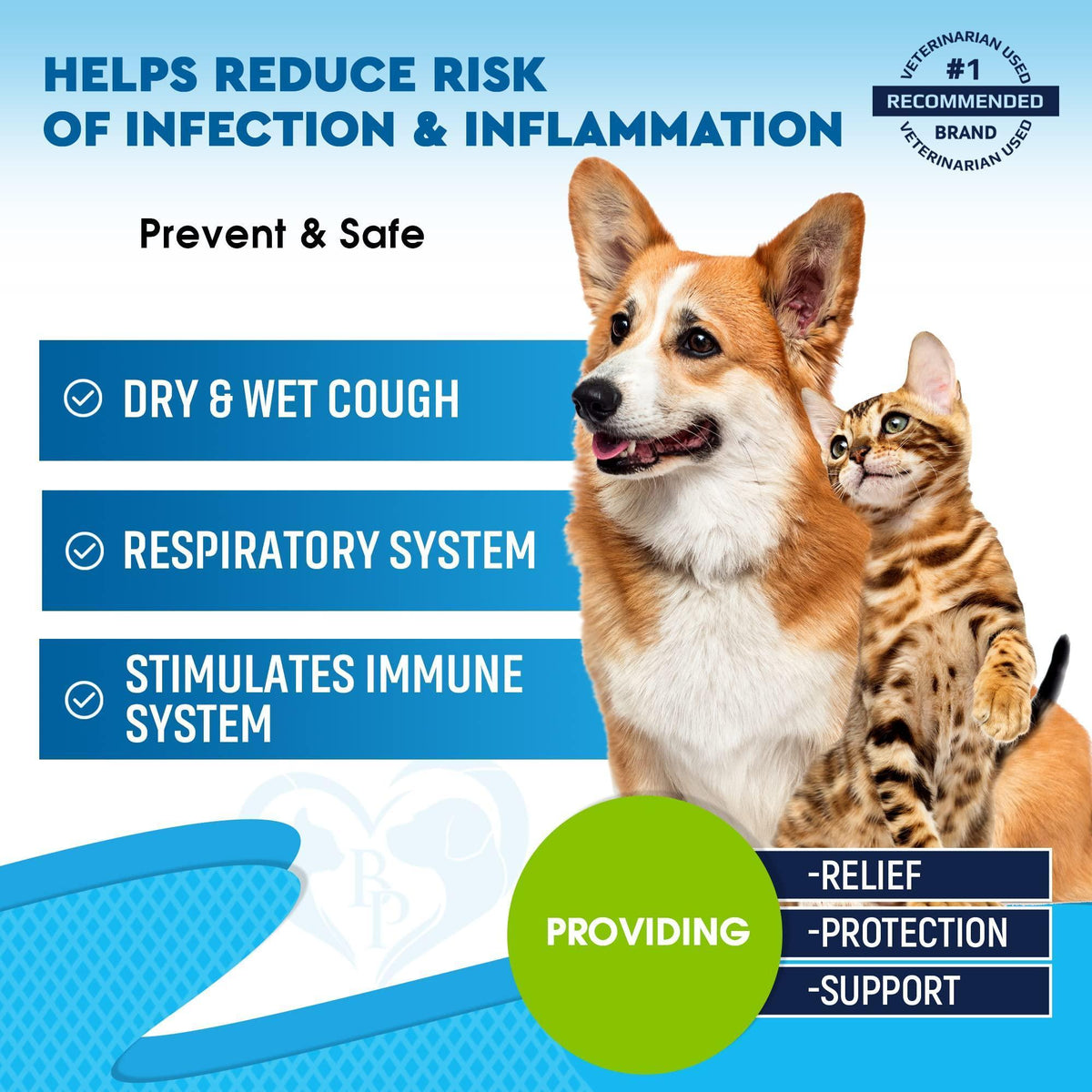 Kennel cough and respiratory support herbal drops for dogs and cats – photo 2 of 7