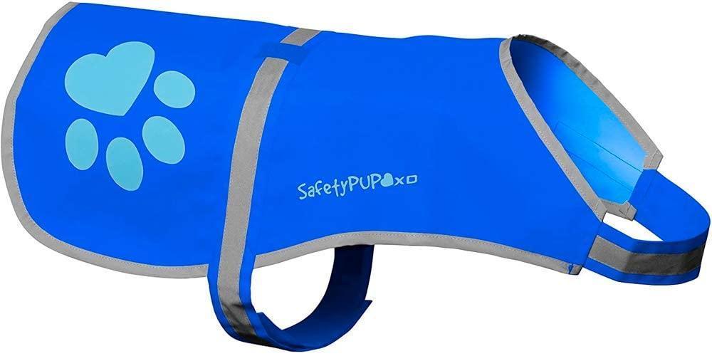 SafetyPUP Reflective Dog Vest L Blue – photo 1 of 4