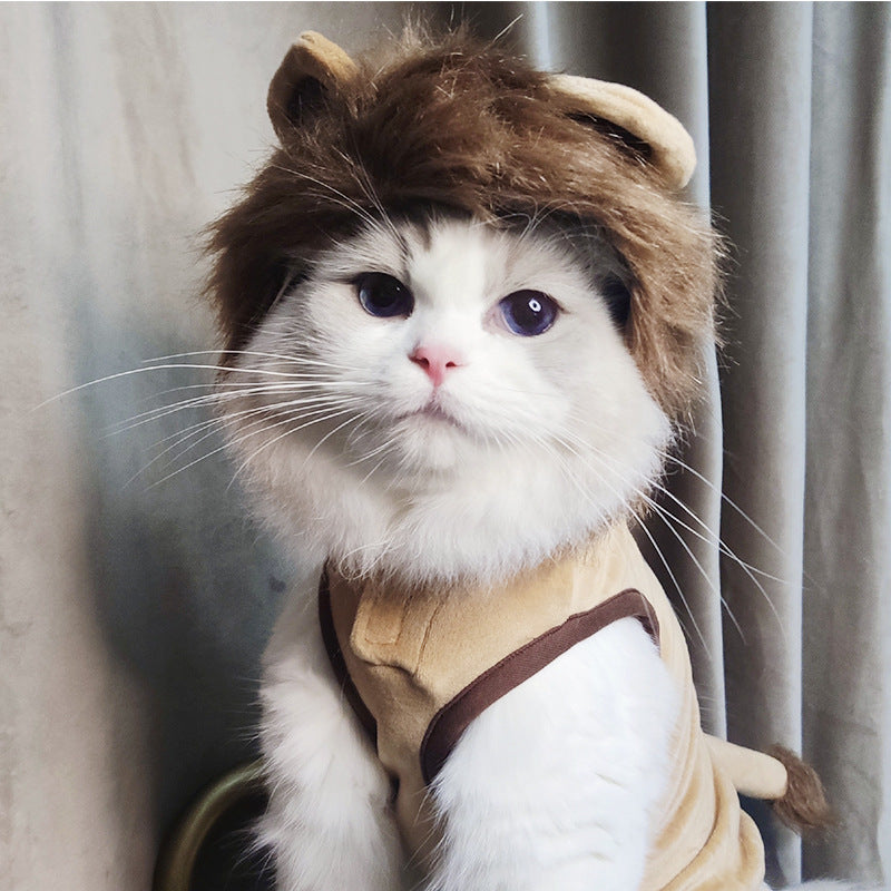 Lion Costume for Dogs & Cats – Halloween – alternate view 2