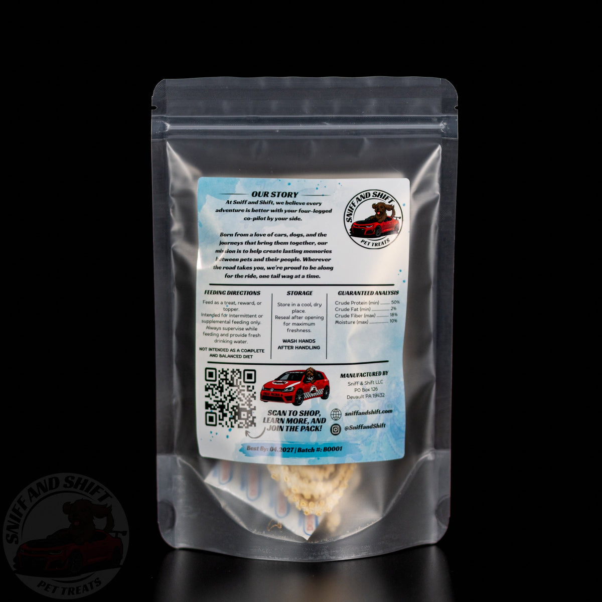 Freeze-Dried Baby Octopus Novel Protein Treats for Dogs  Cats, alternate view