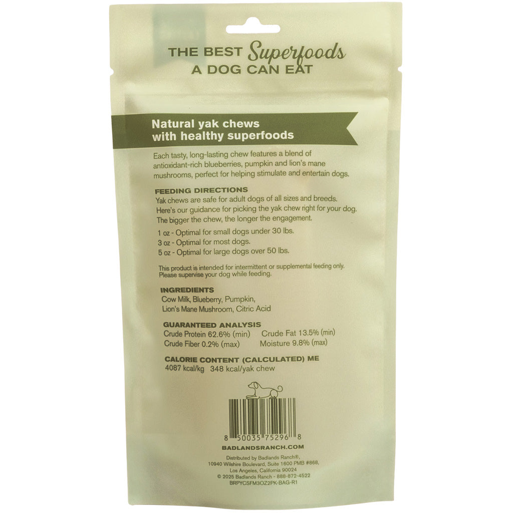 Badlands Ranch Superchew Superfood Formula Dog Chews Medium – photo 2 of 7