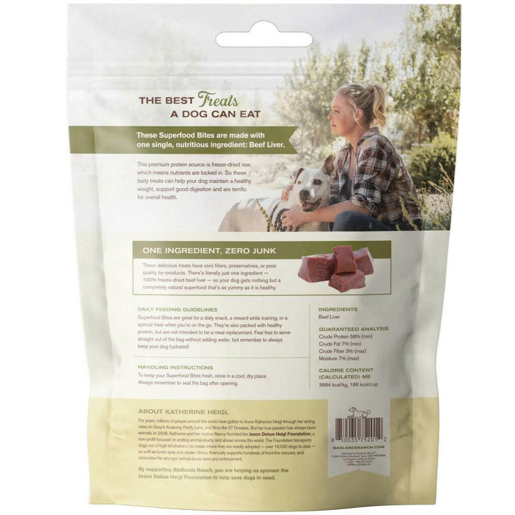 Badlands Ranch Superfood Bites Beef Liver Treats – photo 2 of 10