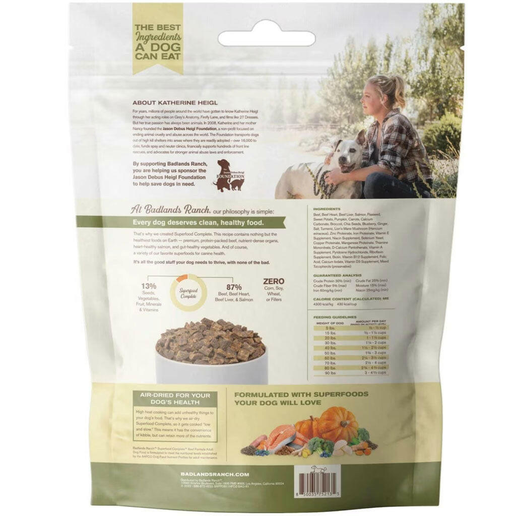 Badlands Ranch Superfood Complete Beef Dog Food – photo 2 of 5