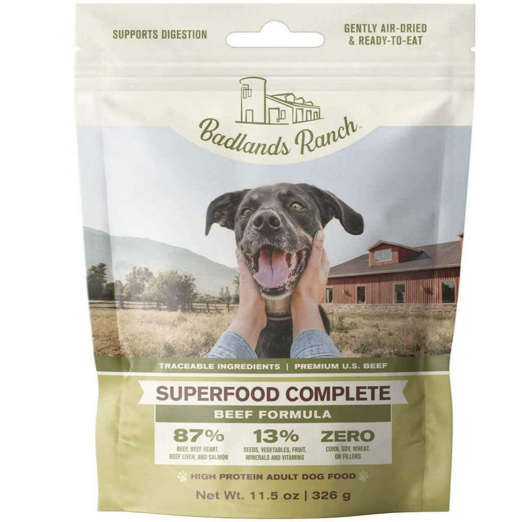 Badlands Ranch Superfood Complete Beef Dog Food – photo 1 of 5