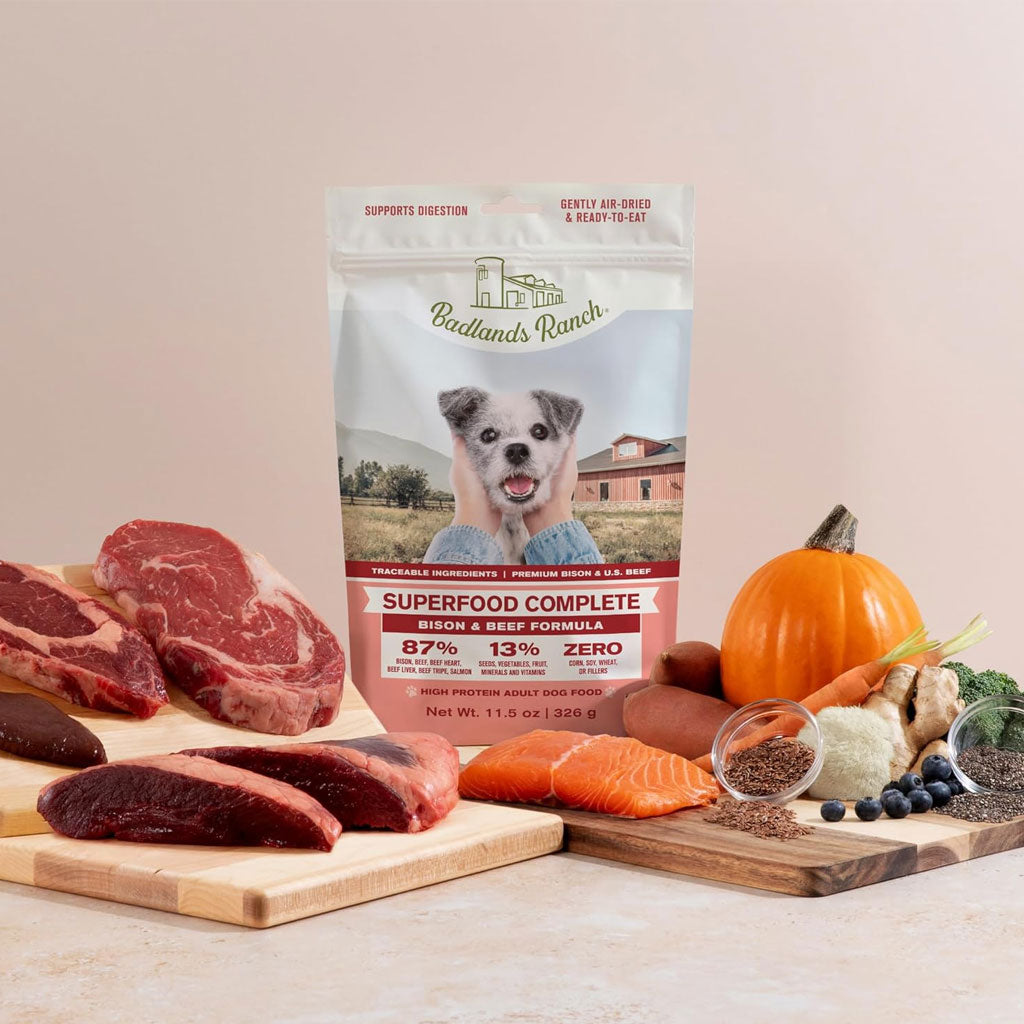 Badlands Ranch Superfood Complete Premium Air Dried Bison and Beef Dog Food – photo 7 of 9
