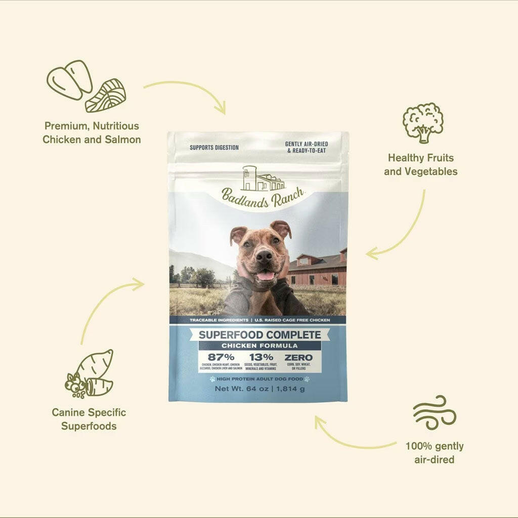Badlands Ranch Superfood Complete Chicken Dog Food – photo 3 of 15