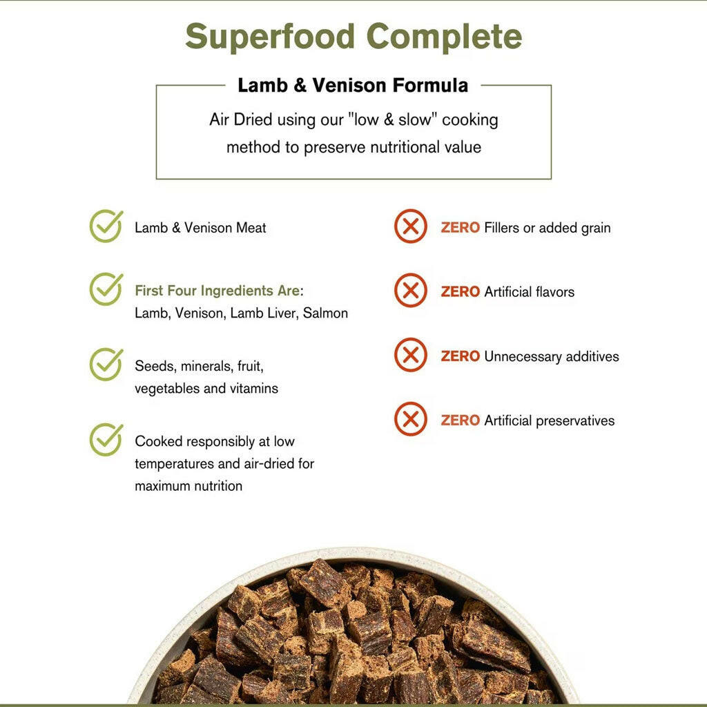 Badlands Ranch Superfood Complete Lamb Venison Dog Food – photo 4 of 15