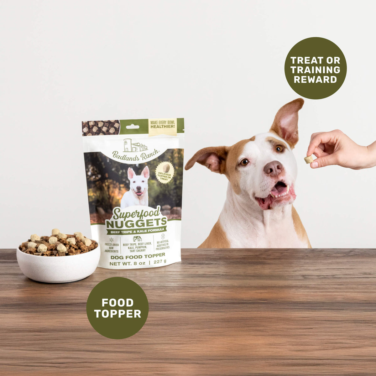 Badlands Ranch Superfood Nuggets Dog Food Topper – photo 12 of 18