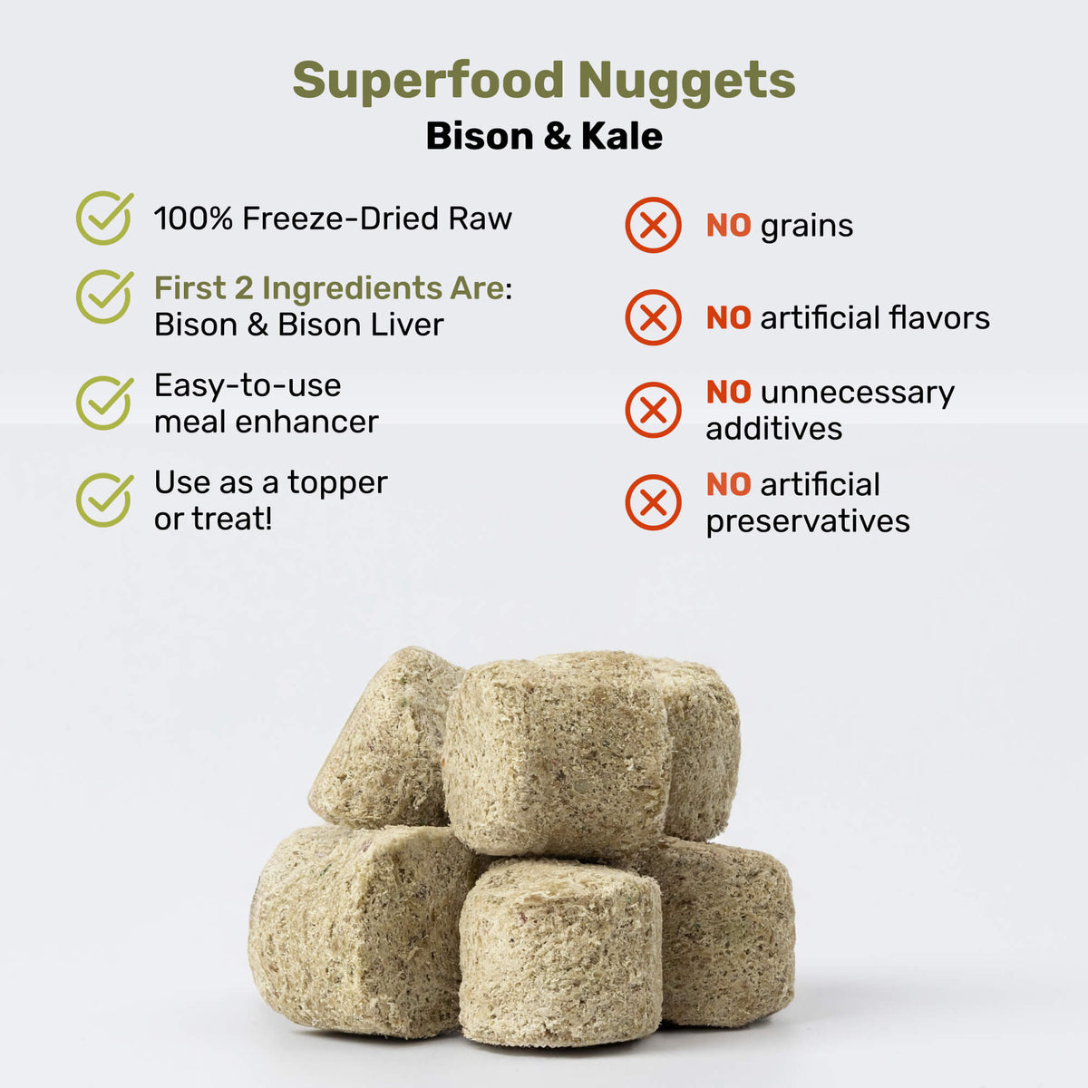 Badlands Ranch Superfood Nuggets Dog Food Topper – photo 5 of 18