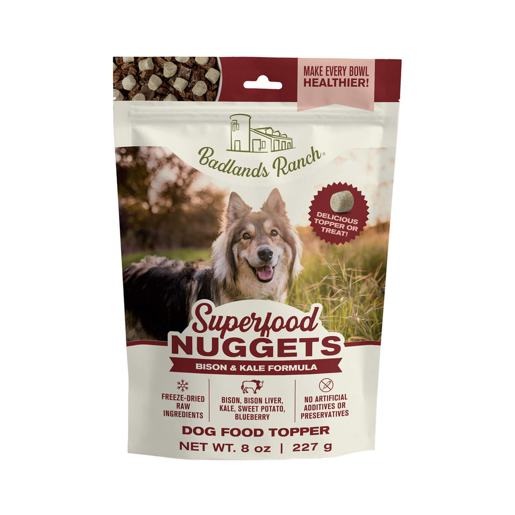 Badlands Ranch Superfood Nuggets Dog Food Topper – photo 1 of 18