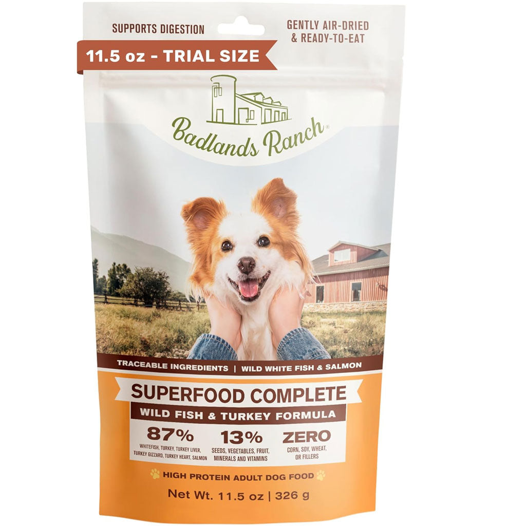 Badlands Ranch Superfood Complete Air-Dried Wild Fish and Turkey Dog Food – photo 11 of 11