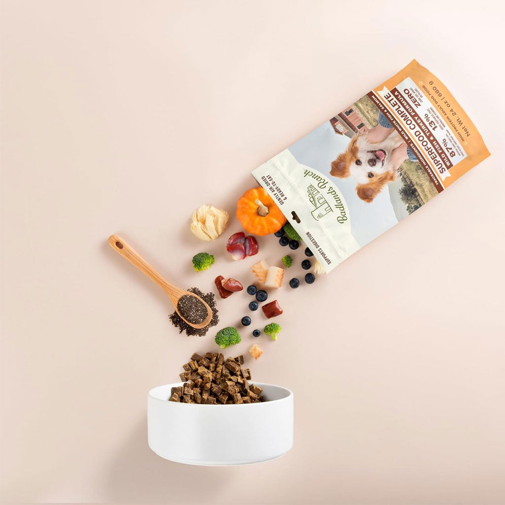 Badlands Ranch Superfood Complete Air-Dried Wild Fish and Turkey Dog Food – photo 8 of 11