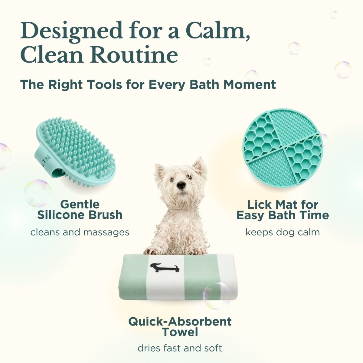 Bath Kit for Dogs – Grooming Set – alternate view 3