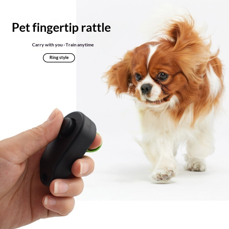 Hand-Activated Dog Training Clicker – front view