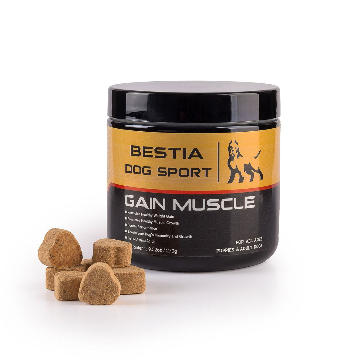 BDS Gain Muscle Dog Food Supplement – alternate view 2