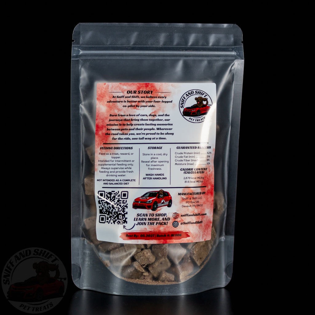 Freeze-Dried Beef Liver Dog Treats: Single Ingredient – alternate view 2