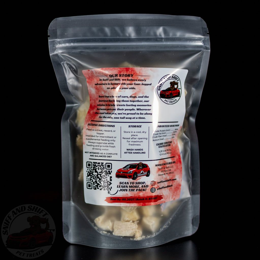 Freeze-Dried Tripe Dog Treats Raw Single Ingredient, alternate view
