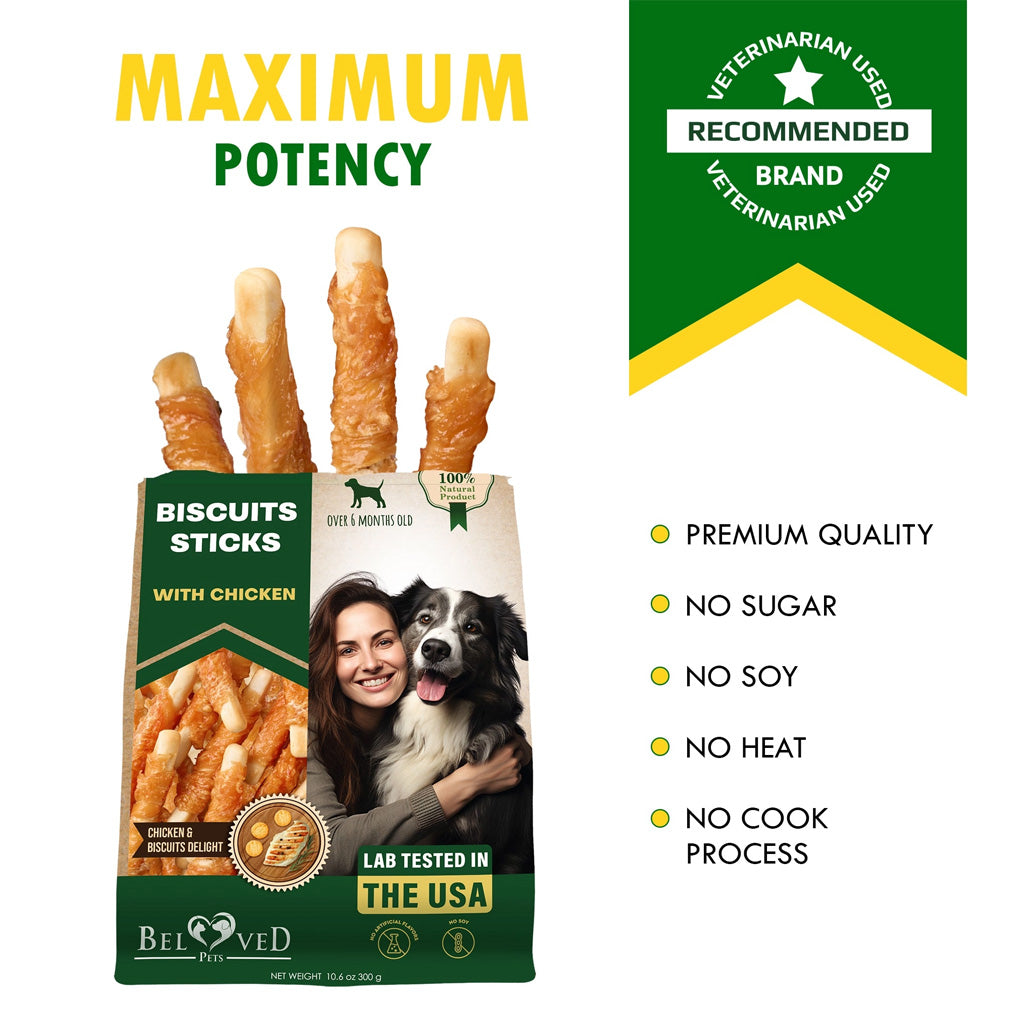 Beloved Pets Biscuit Sticks with Chicken Dog Treats – photo 7 of 7