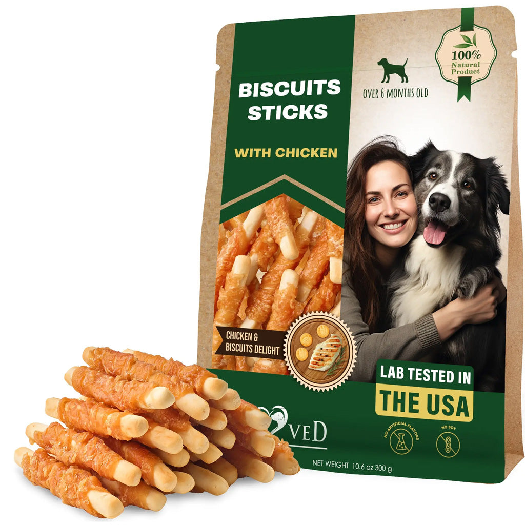 Beloved Pets Biscuit Sticks with Chicken Dog Treats – photo 1 of 7
