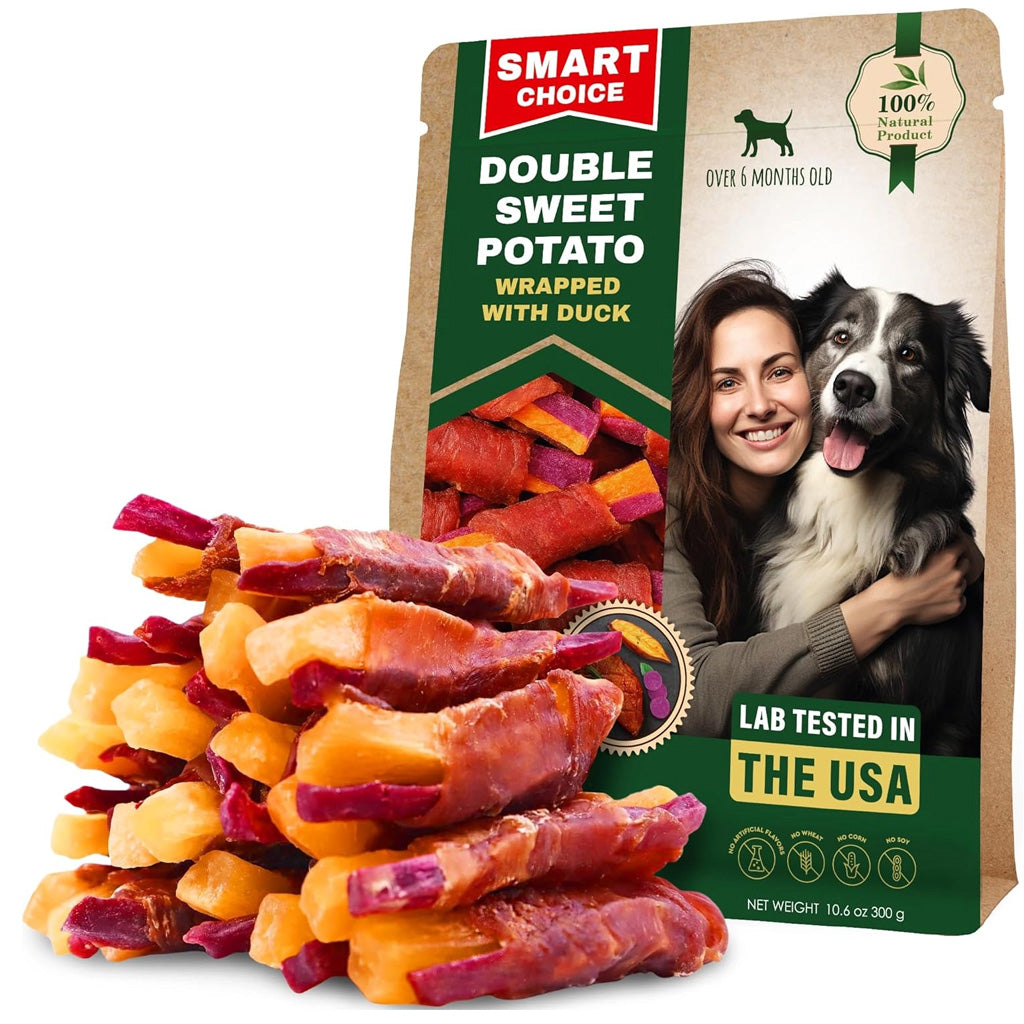 Beloved Pets Double Sweet Potato Wrapped with Duck Dog Treats – photo 1 of 8