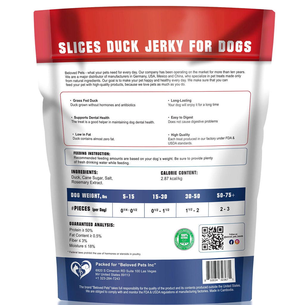 Beloved Pets Duck Jerky Breast Dog Treats – photo 7 of 7