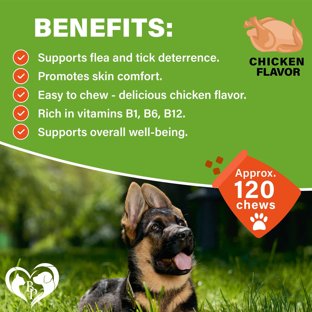 Beloved Pets Flea and Tick Support Chicken Flavor Chewables for Dogs – photo 6 of 7