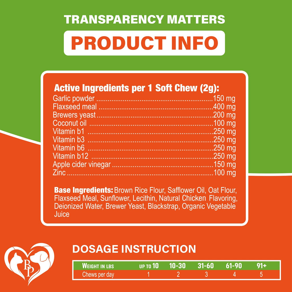 Beloved Pets Flea and Tick Support Chicken Flavor Chewables for Dogs – photo 4 of 7