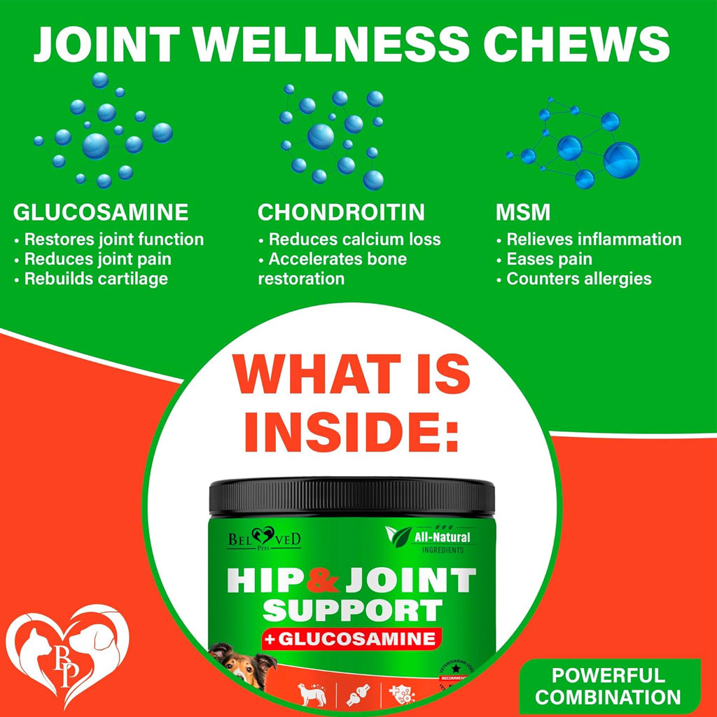 Beloved Pets Glucosamine Chews Hip and Joint Bacon – photo 6 of 8