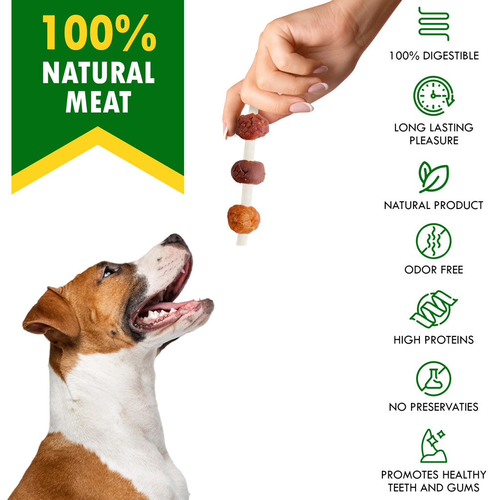 Beloved Pets Kabob Digestible Sticks with Chicken Duck and Liver Dog Treats – photo 4 of 7