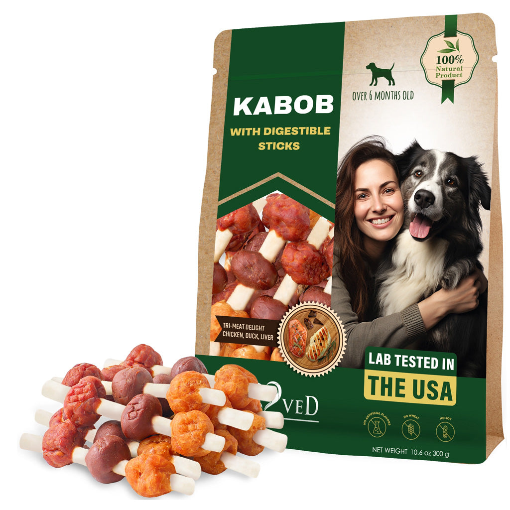 Beloved Pets Kabob Digestible Sticks with Chicken Duck and Liver Dog Treats – photo 1 of 7