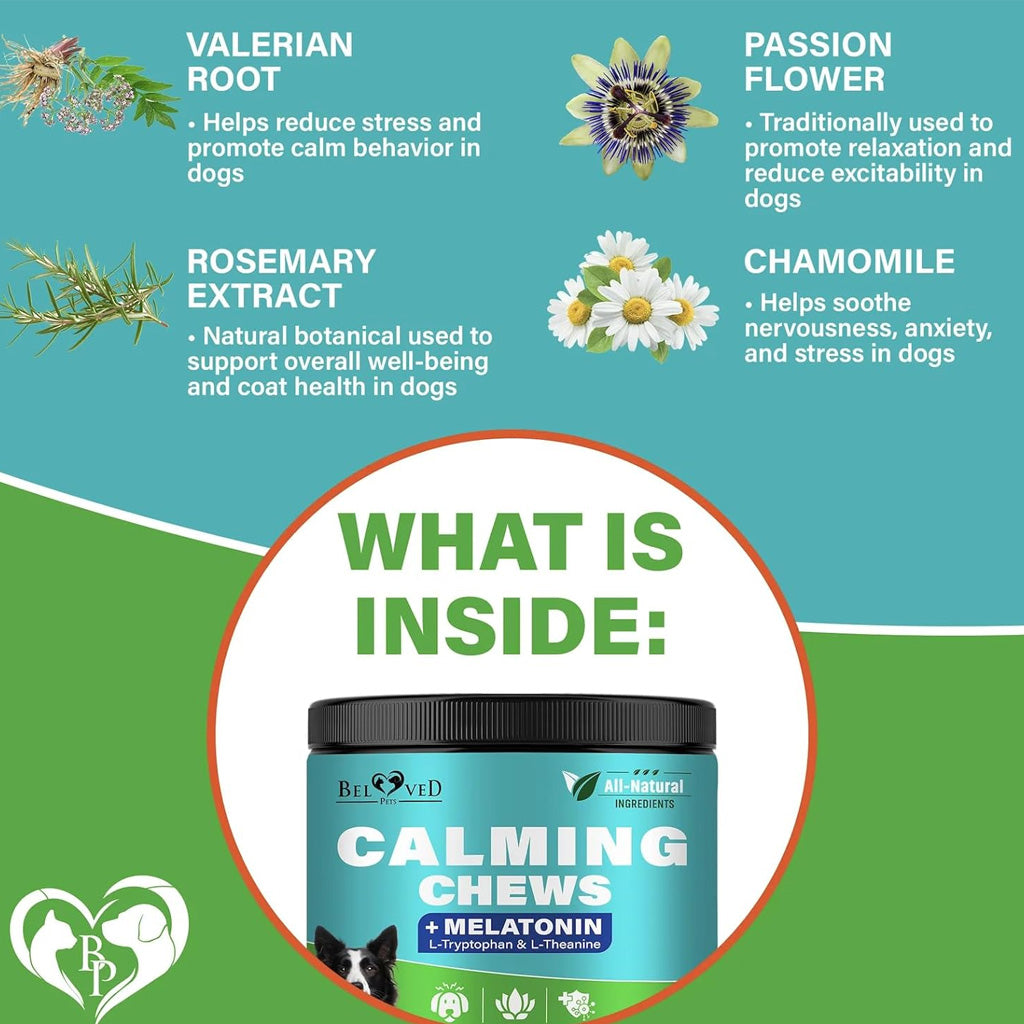 Beloved Pets Melatonin Calming Chews Bacon – photo 6 of 8