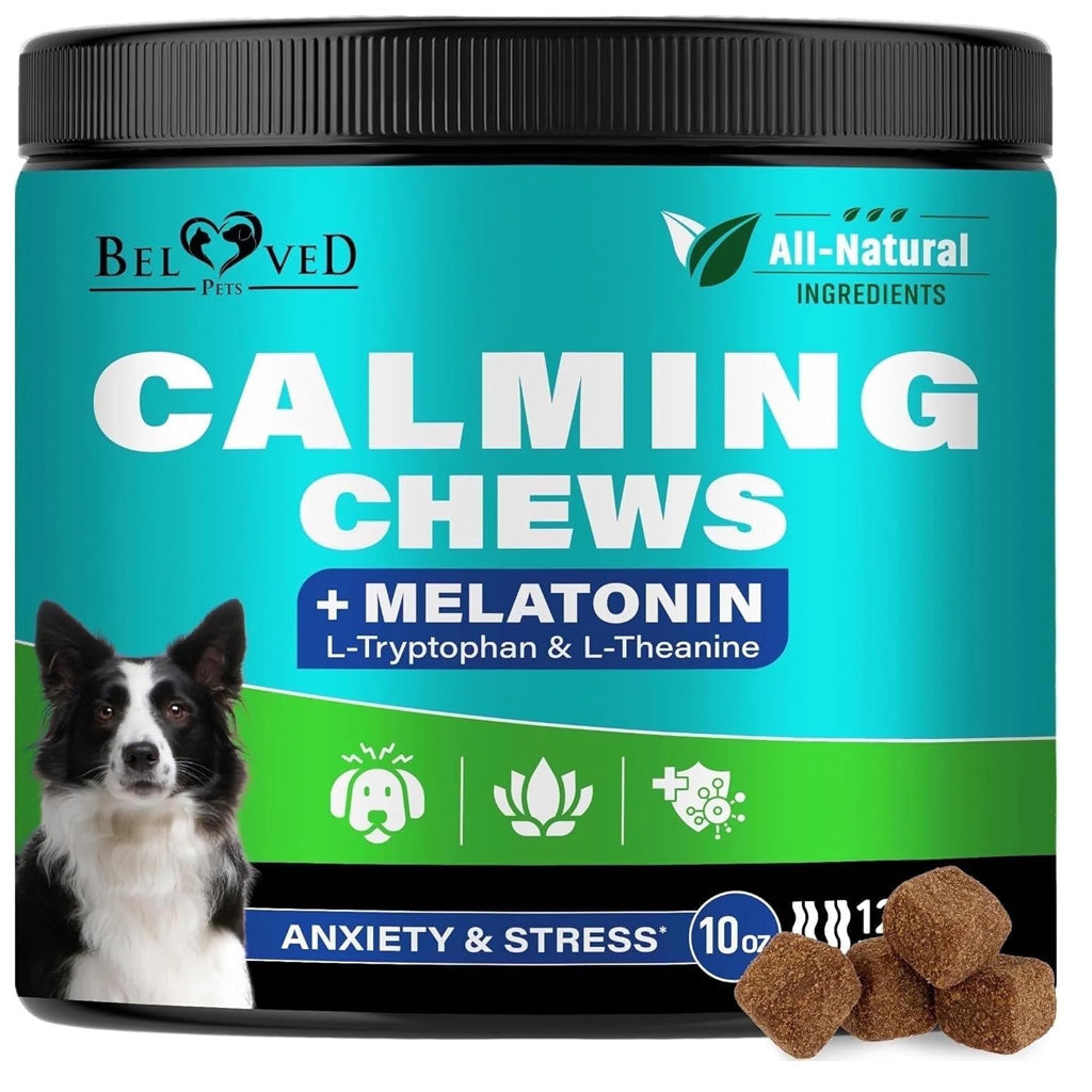 Beloved Pets Melatonin Calming Chews Bacon – photo 1 of 8