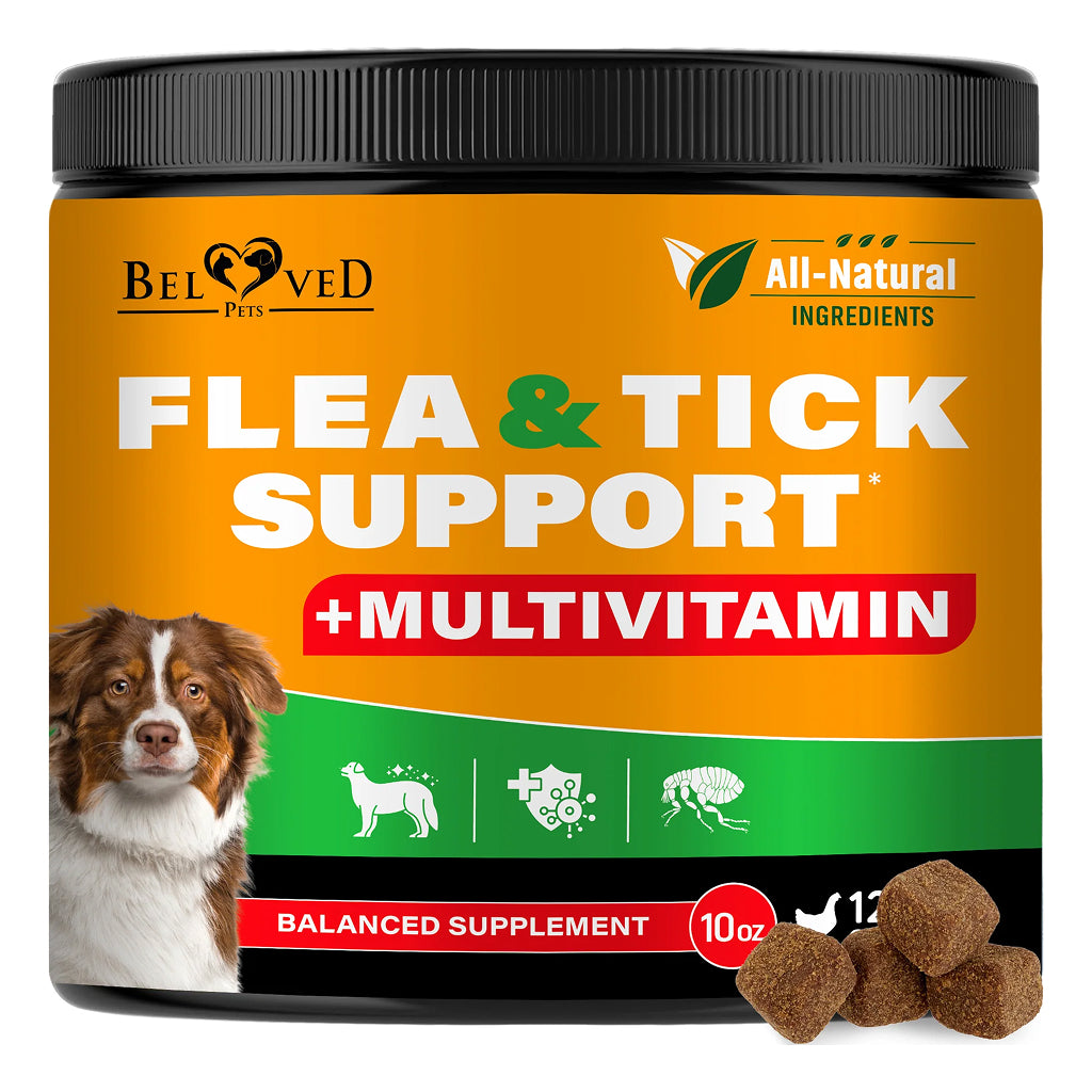 Beloved Pets Flea and Tick Support plus Multivitamin Soft Chews for Dogs – photo 1 of 7