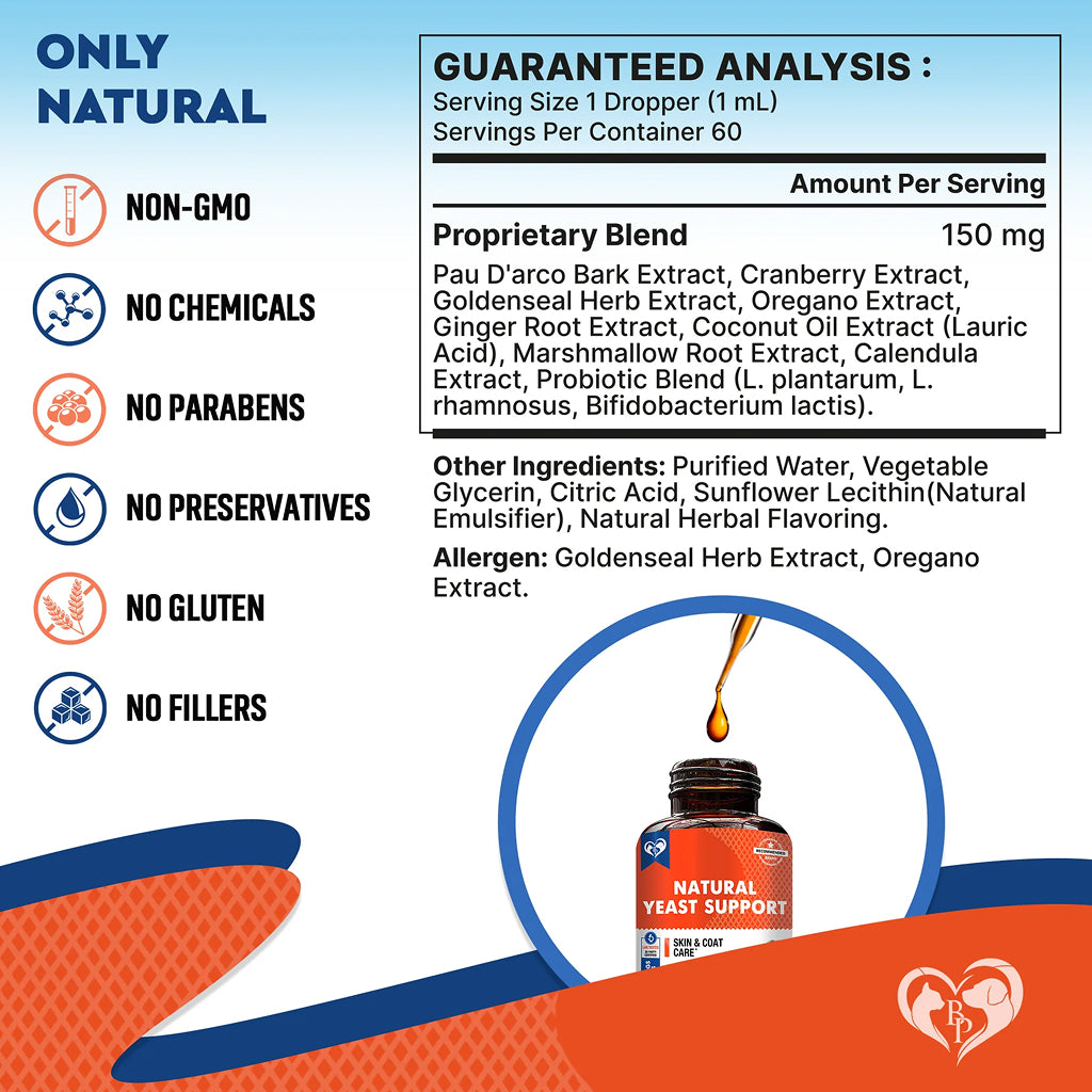 Beloved Pets Natural Yeast Support Liquid Supplement for Dogs and Cats – photo 5 of 7