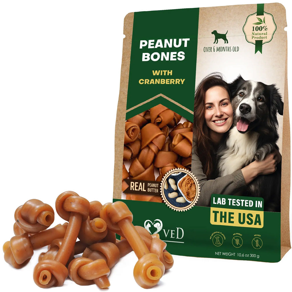 Beloved Pets Peanut Bones with Cranberry Dog Treats – photo 1 of 7
