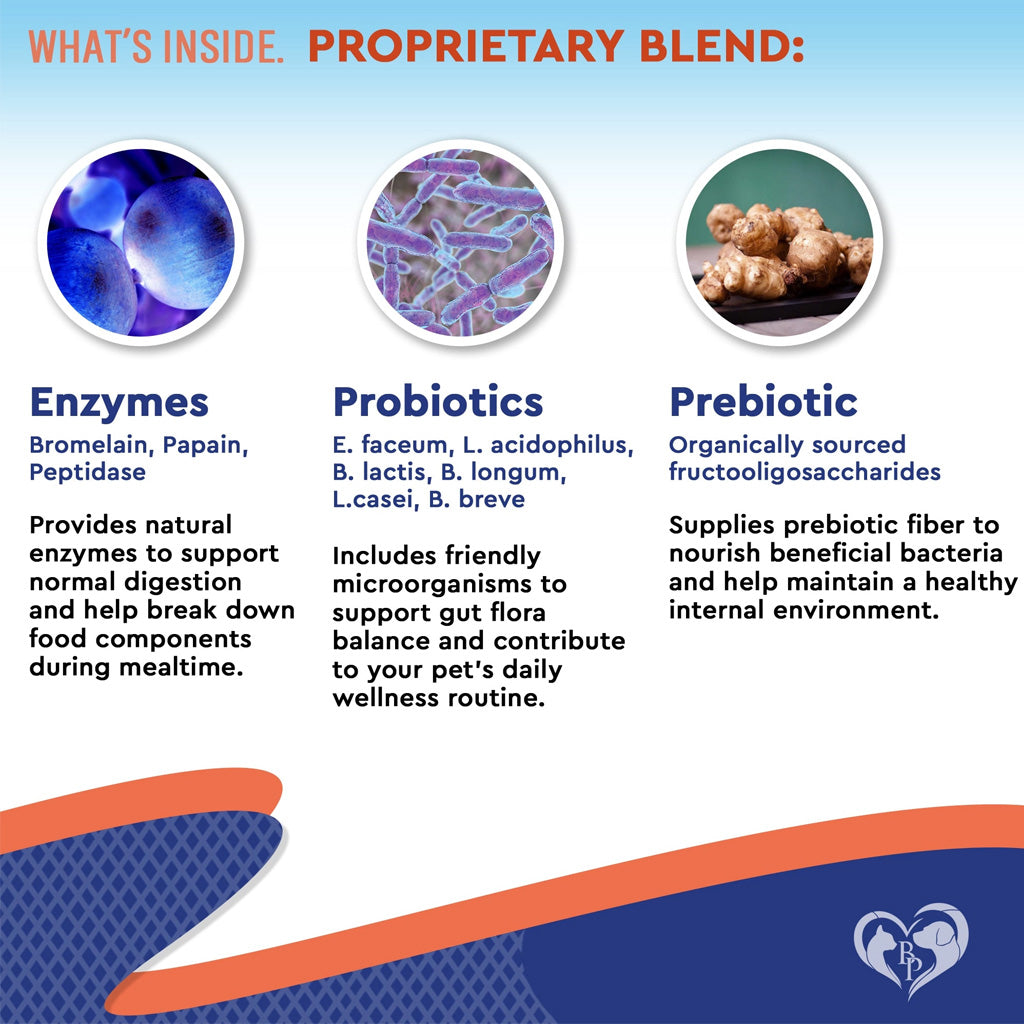 Beloved Pets Probiotic and Prebiotic Plus Enzymes Supplement for Dogs and Cats – photo 2 of 6
